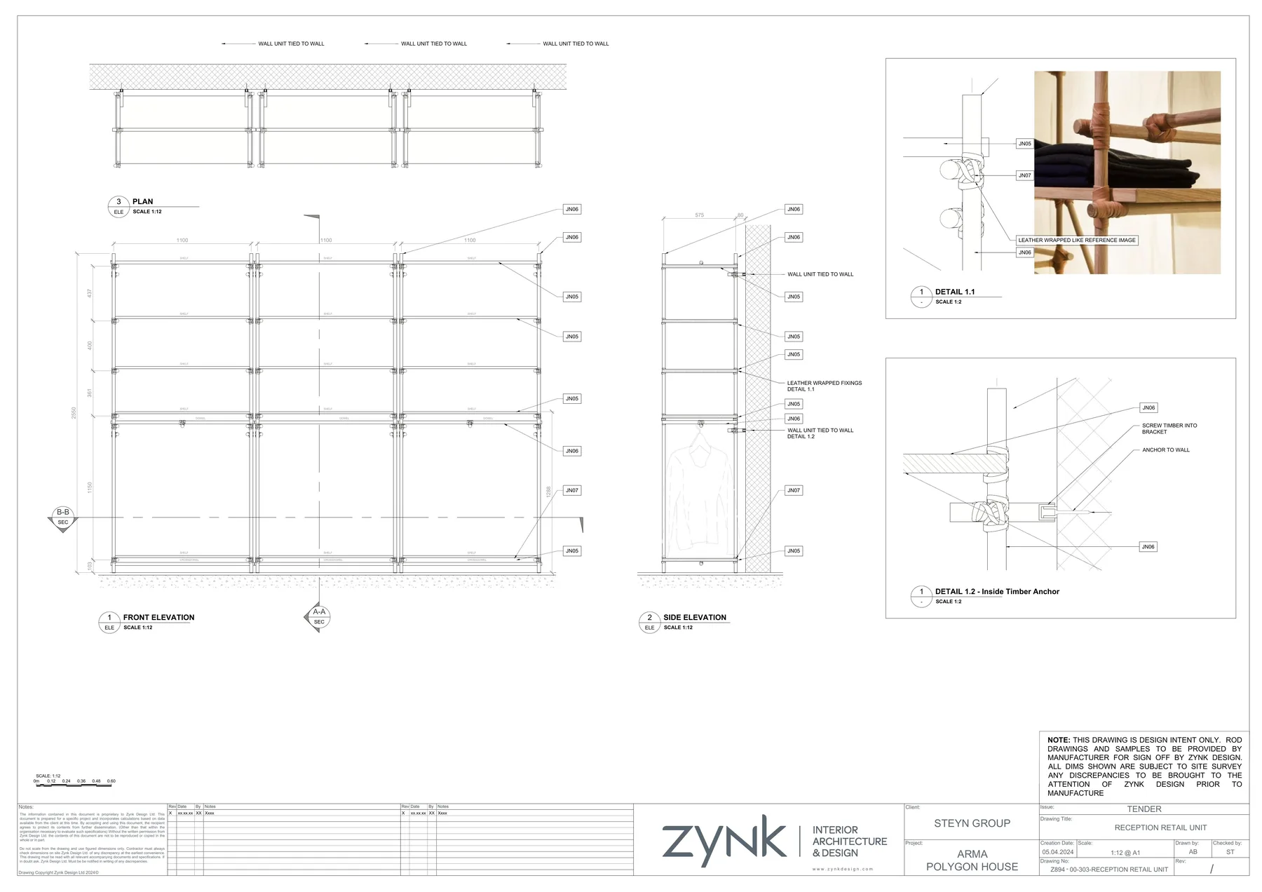 Proposed elevations — Scale and appearance by GKP by Design